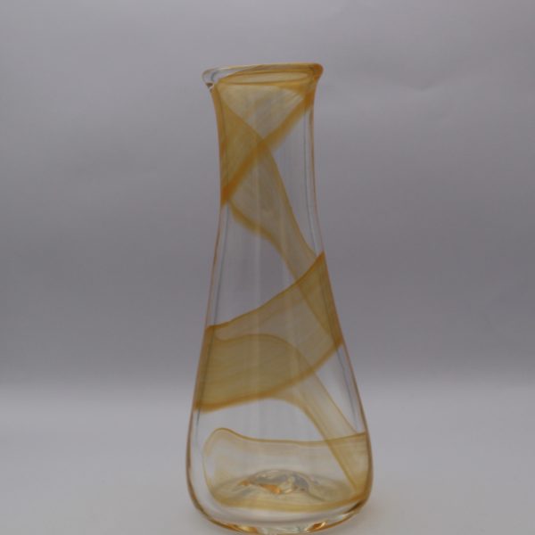 Tangerine Swirl Vase